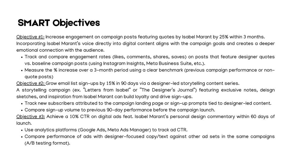 smart objectives 