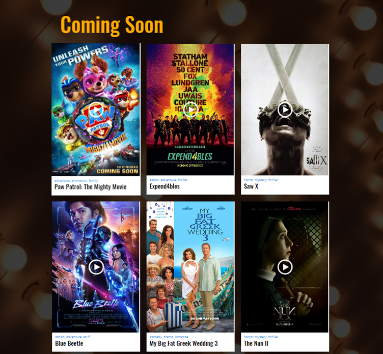 Thumbnail: One Cinema e-Ticket to See Any Movie any Day Any Time