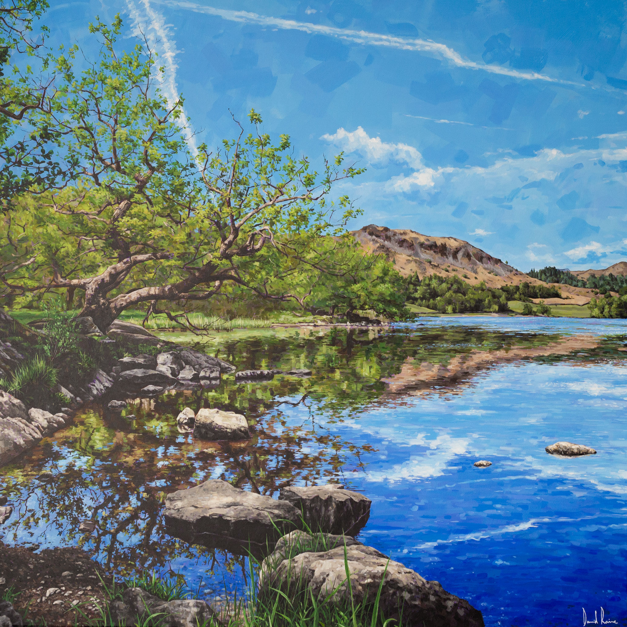 The Leaning Oak at Rydal Water