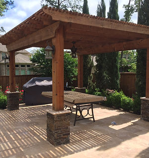 patio remodel pergola