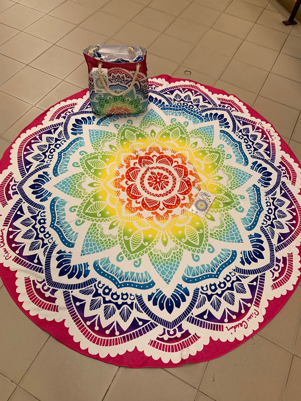 Miniatura: Conjunto saco e toalha 1.80cm X 1.80cm 