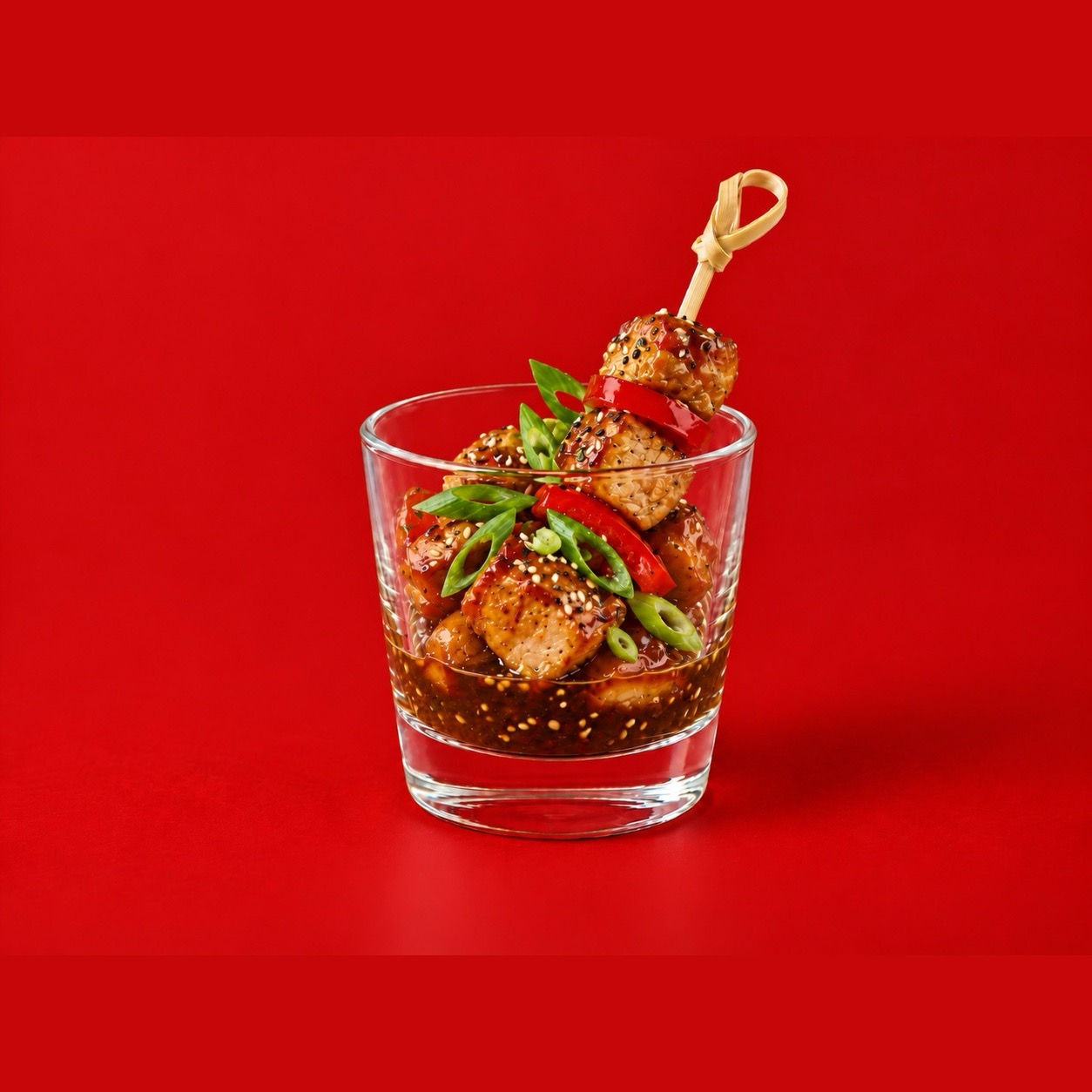 Chicken Teriyaki im Glas (10 Portionen)