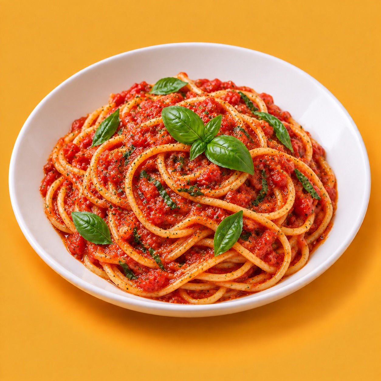 10x Spaghetti Tomate & Basilikum