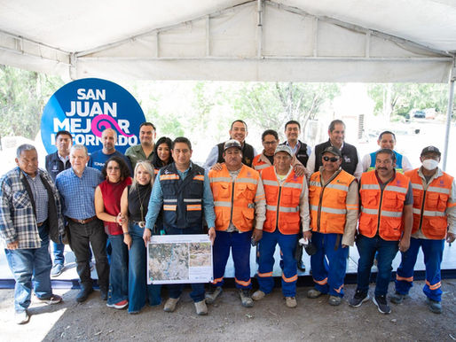 Municipio de San Juan del Río trabaja en equipo y coordinación previo a la temporada de lluvias: Roberto Cabrera