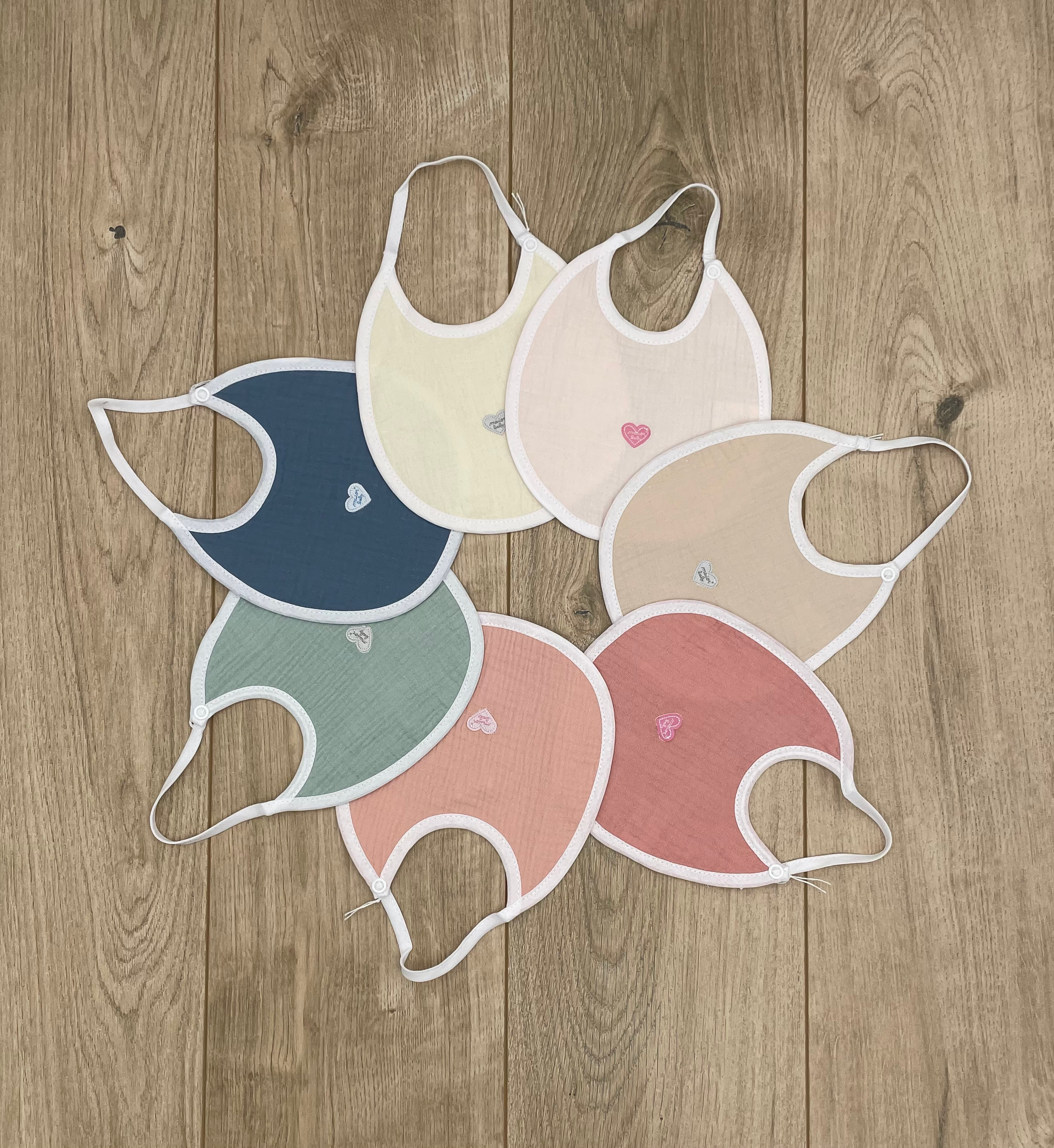 Bavoir Gaze de Coton