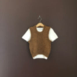 Børnevest vest Twist Vest strikkeopskrift