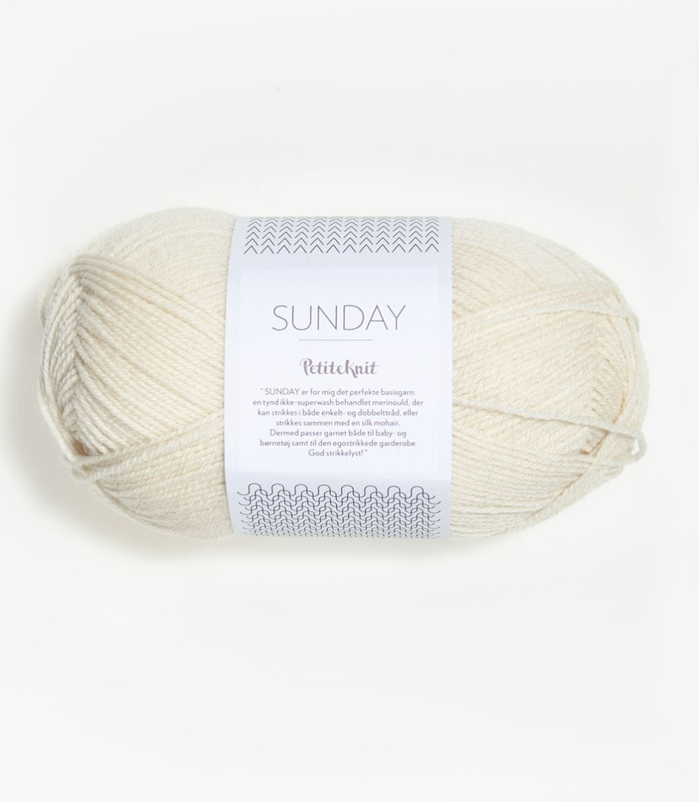 SUNDAY PetiteKnit - Whipped Cream