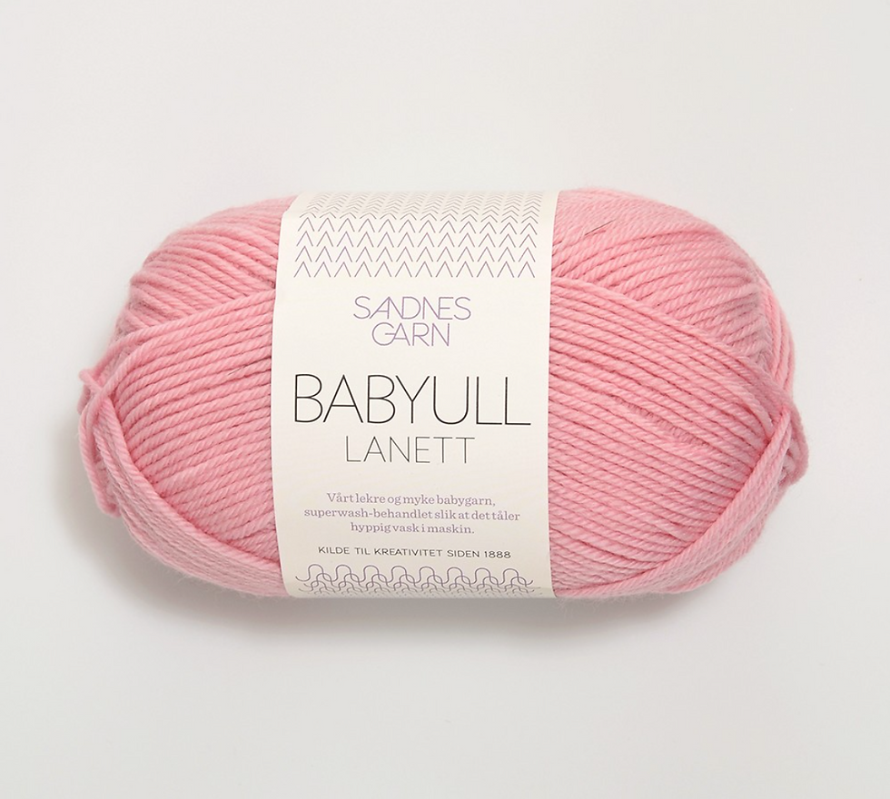 BABYULL LANETT - Gammelrosa