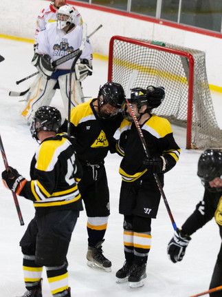a photo of a beer league Ice Hockey Player at The Rinks of Anaheim