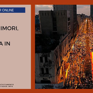 Webinar gratuito “20 anni dopo Fujimori, il Perù è ancora in fiamme” - 20 novembre 2020, alle 18.30