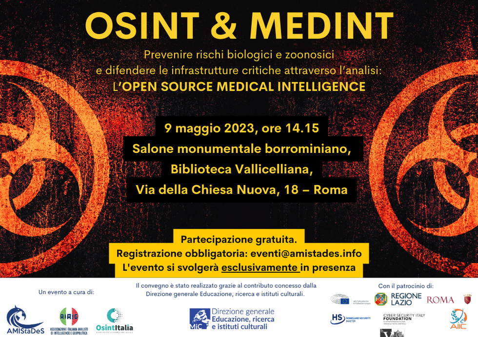 Medint OSINT conferenza