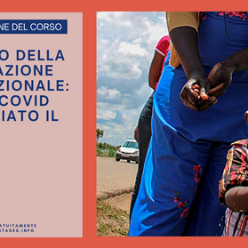 Evento di lancio del Corso “Il Futuro della Cooperazione Internazionale" - 25 novembre 2020