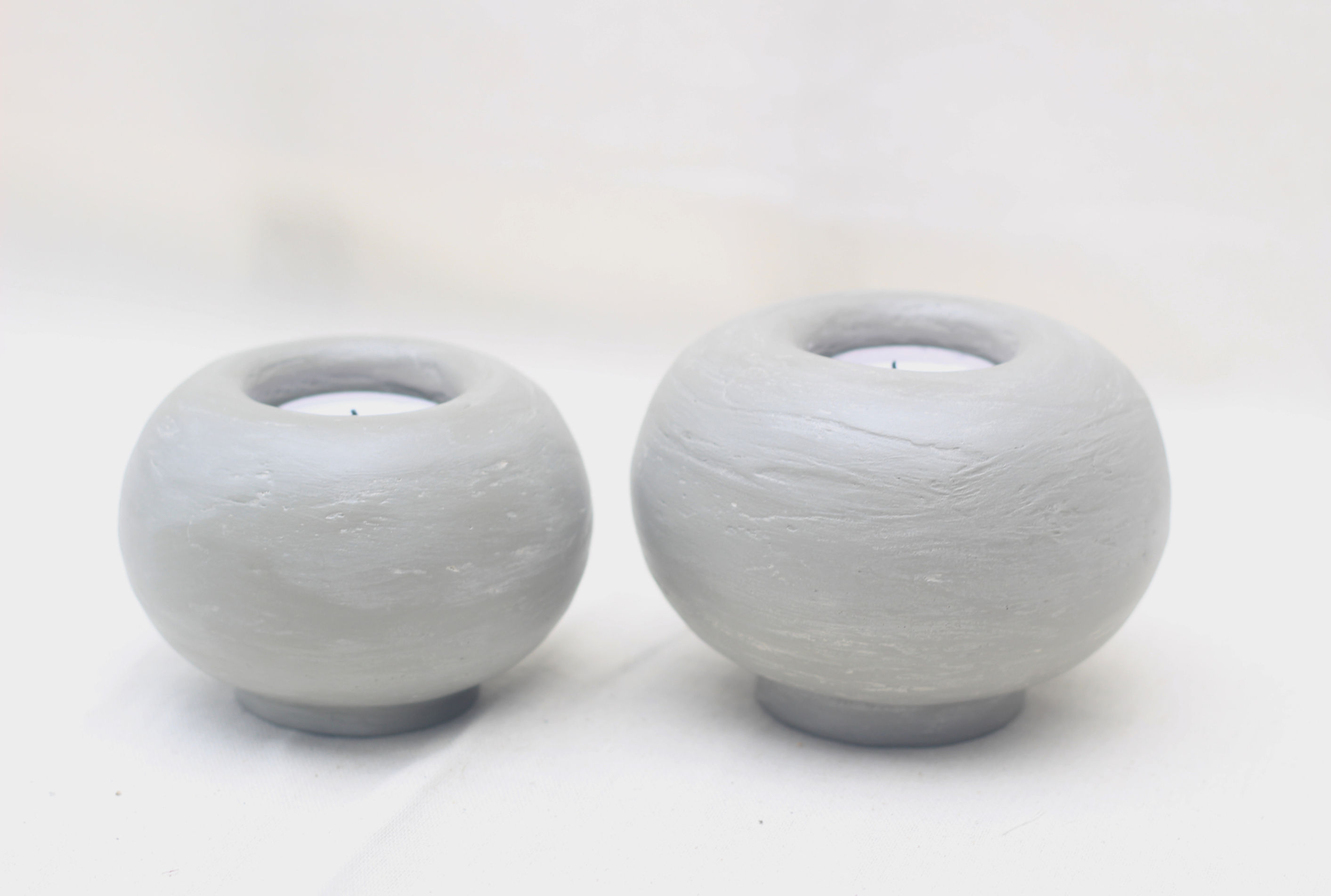 Modern Tea Light/Vase Set