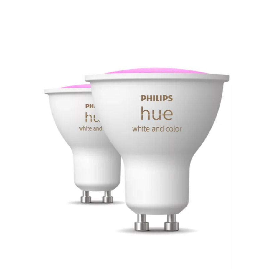 Philips HUE White and Color Ambient Smart GU10 400 Lumen 2P EUR