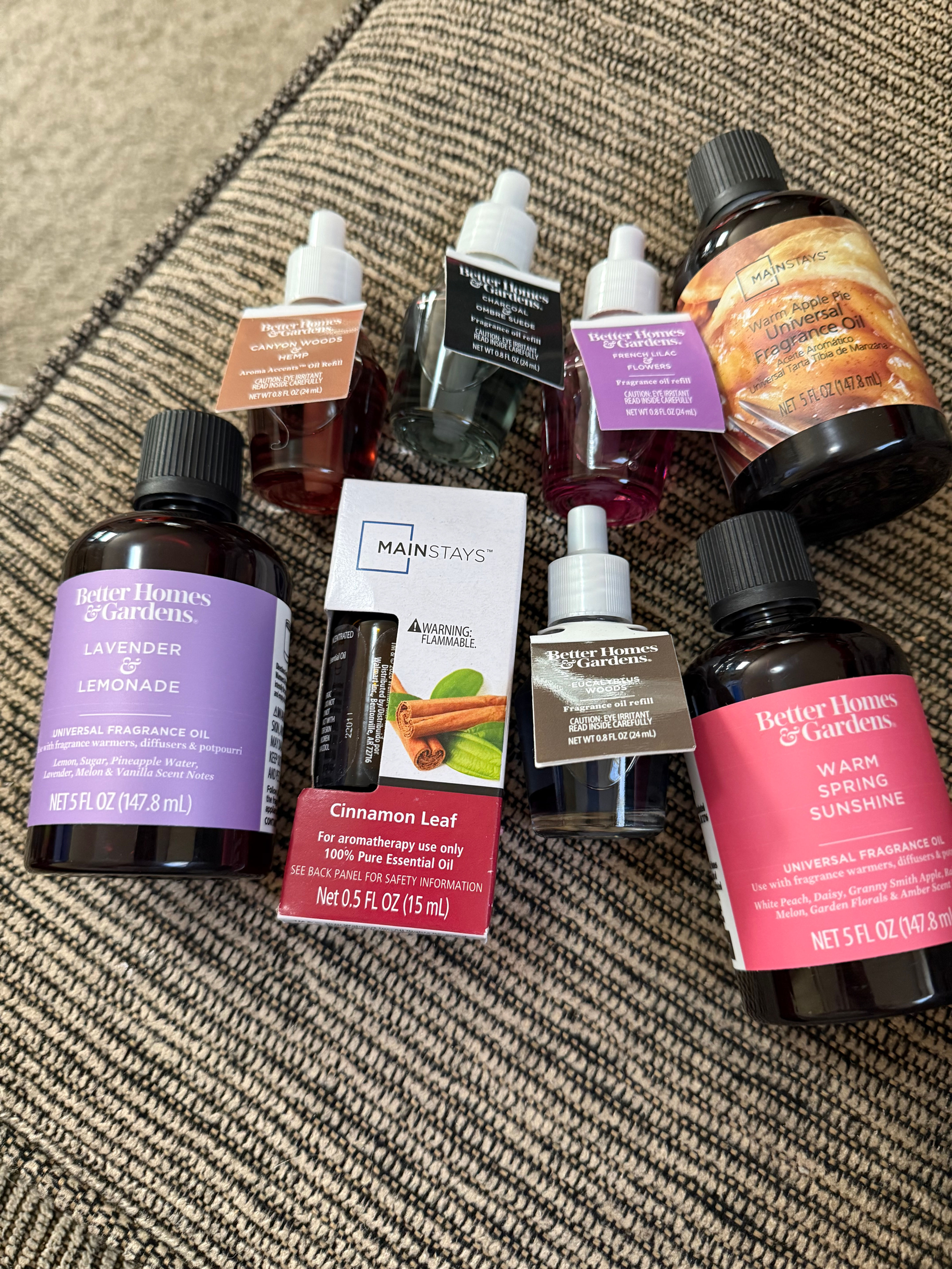 New scented oils for oil diffusers LOT of 8