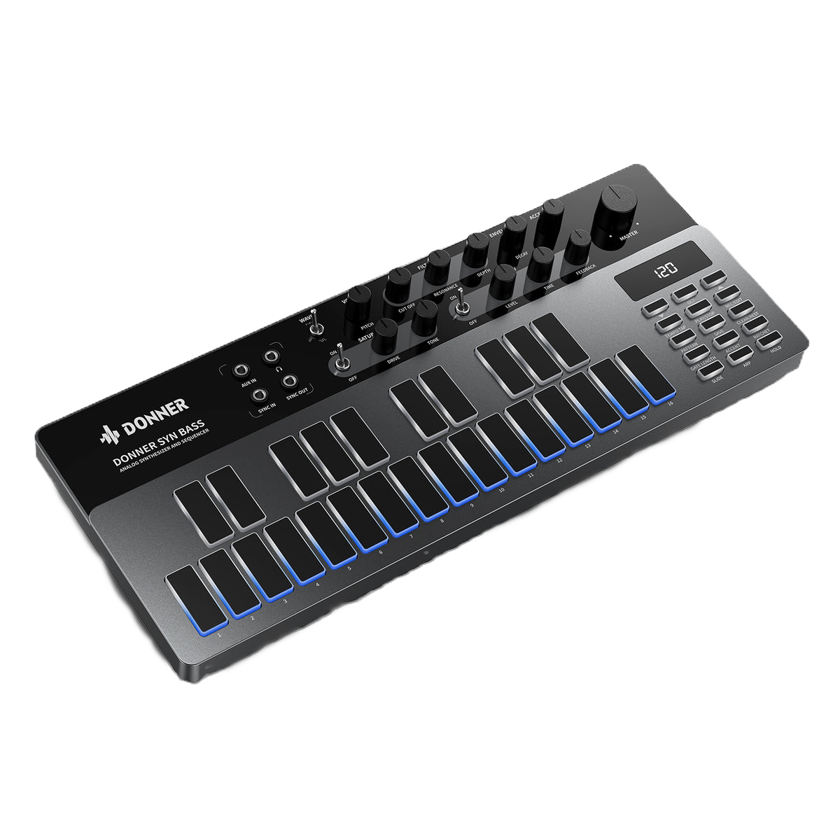 Analog Bass Sequencer | Donner B1