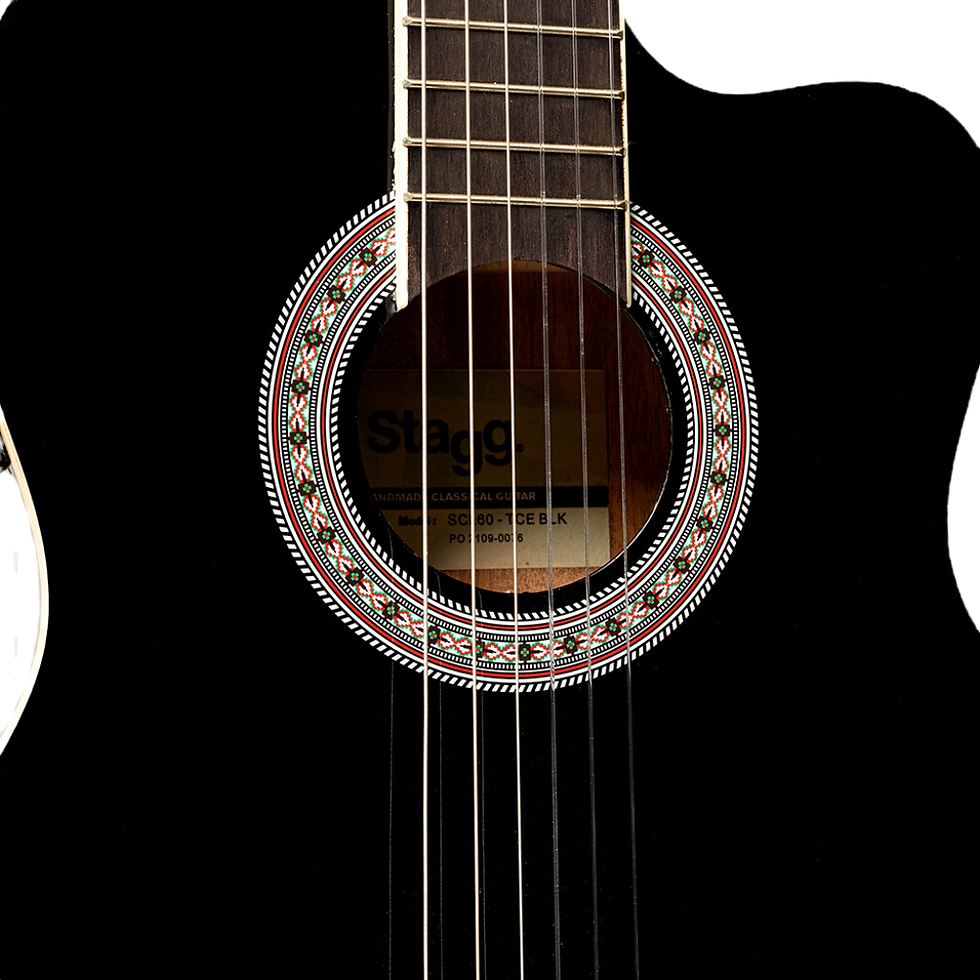 Thumbnail: Electric-Acoustic Classical Guitar | Stagg