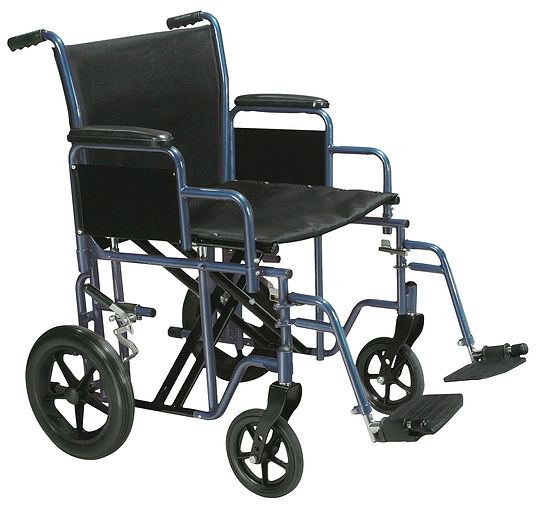 Irie Mobility Heavy-Duty Transport Wheelchair