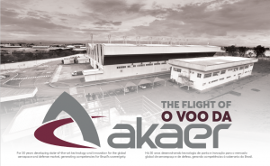 AKAER REGISTRA EM LIVRO TRAJETÓRIA DE 30 ANOS DEDICADOS À ENGENHARIA COM DNA BRASILEIRO