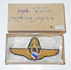 Thai pilot wing for a USAF technical advisor