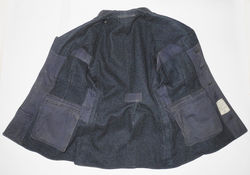 RAF Other Ranks service dress jacket dated 1945, with printed Canada shoulder titles