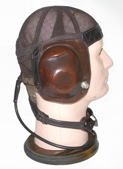 Luftwaffe LKpN101 summer flying helmet "Netzkopfhaube" complete