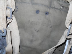 RARE late wartime dated USAAF A-5 QAC parachute harness.