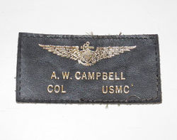 USMC pilot wing for a flying jacket or suit