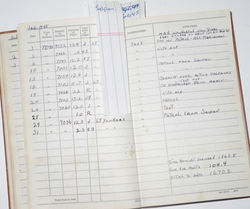 USN flying log book to an ARM / Air Gunner) on PBM and PBY aircraft with combat and kill.