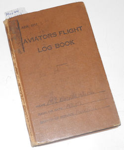 USN flying log book to an ARM / Air Gunner) on PBM and PBY aircraft with combat and kill.