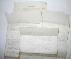 1916 dated Royal Flying Corps Technical Notes attributed to 18 Squadron pilot, together with multipl