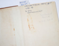 USN flying log book to an ARM / Air Gunner) on PBM and PBY aircraft with combat and kill.