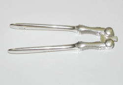 Superb RAF officers' Mess silver plated nutcrackers