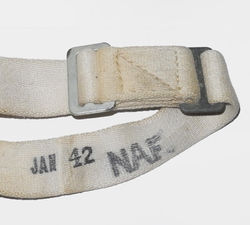 Early war US Navy quick attach chest parachute harness dated January 1942