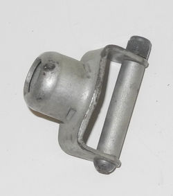 Scarce dinghy fitting, for connecting the 1941 Pattern Life Saving Waistcoat (Mae West) to the dingh