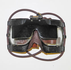 RAF Mk IV goggles with polarizing flip screen