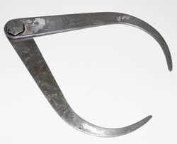 RAF ground crew / mechanic's calipers dated 1939