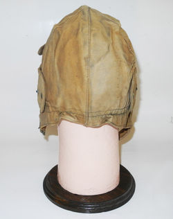 British/RAF all-purpose waterproof canvas helmet.