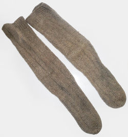 Private purchase "sea boot socks" for wear with flying boots
