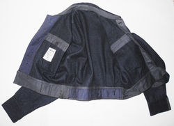 RAF Suits, Aircrew, Blouse, dated 1943, large size with pilot wings and ribbons, rank of Sqdn. Ldr.