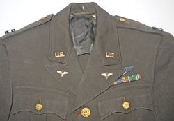 Superb AAF officer's SD uniform tunic, named and with all insignia.