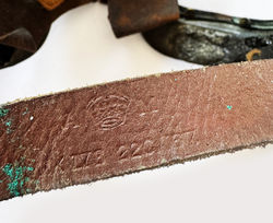 RAF Mk IVB Flying Goggles with rare early-style polarizing sun screen.