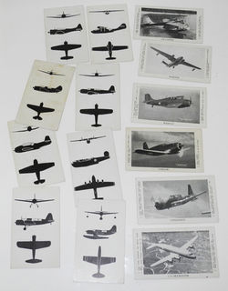 Set of WW2 US recognition postcards.