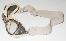 Luxor No. 6 goggles, European made version, with case