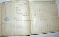 Excellent and rare log book to a Royal New Zealand Navy VR Fleet Air Arm Swordfish pilot