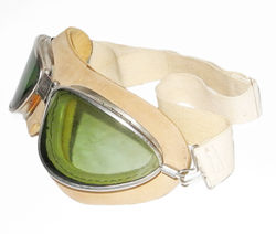 WWII Chas Fischer Spring Mk II style flying goggles