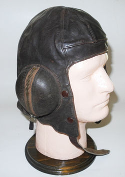 1935 date RAF Type B flying helmet by Sterling