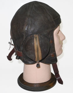 1937 dated Wareings labeled Type B flying helmet
