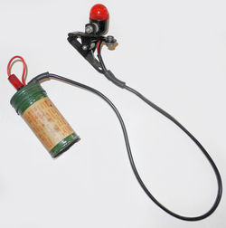 Easco type life jacket light - type used by the Royal Navy (including Fleet Air Arm pilots and crews