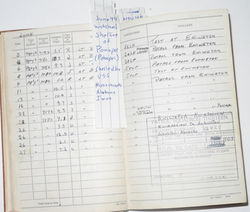 USN flying log book to an ARM / Air Gunner) on PBM and PBY aircraft with combat and kill.